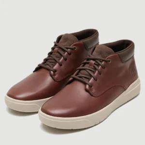 Timberland Ανδρικά Μποτάκια Καφέ Δέρμα Timberland - A5UVN - Timberland Eshop