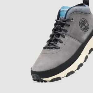 Timberland Ανδρικά Μποτάκια A613G σε Γκρι Δέρμα Νούμπουκ - Αγγελίδης Υποδήματα και Eshop Shoes
