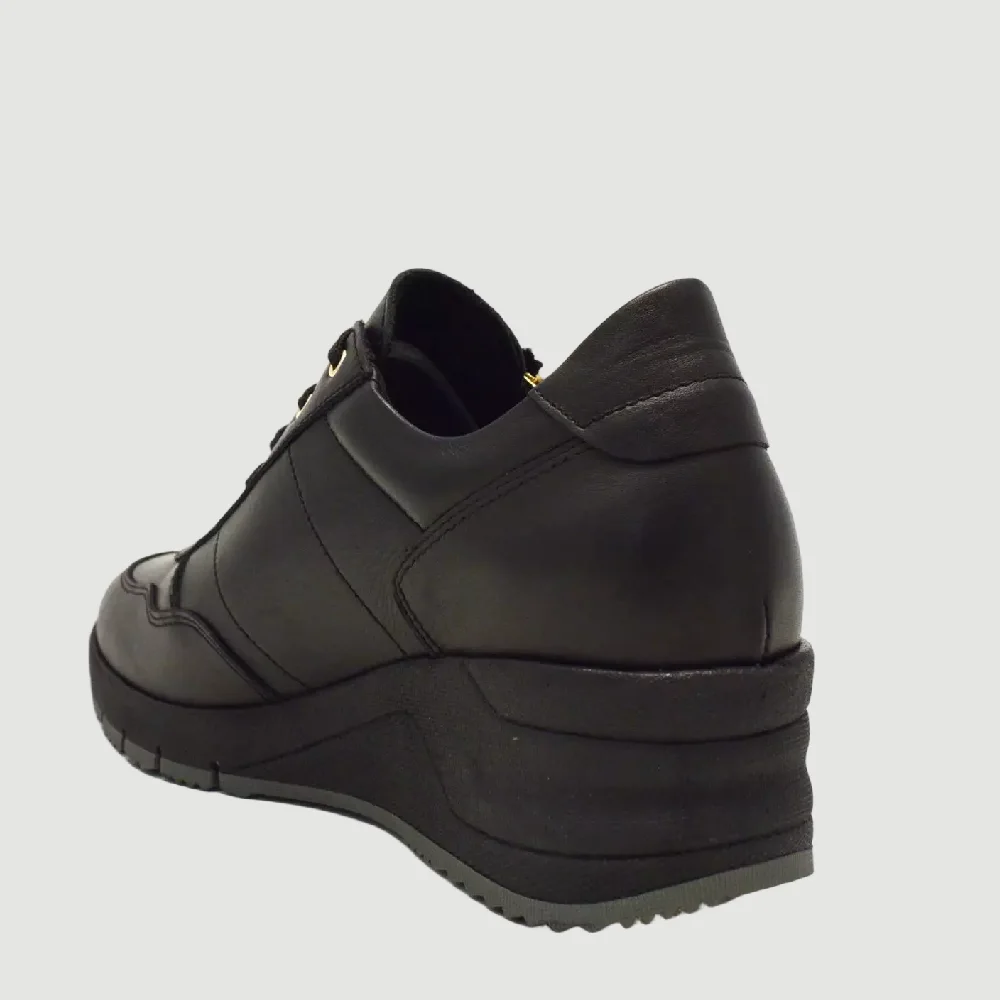 Ragazza Γυναικεία Sneakers Μαύρα 0322 - Αγγελίδης Γυναικεία Παπούτσια