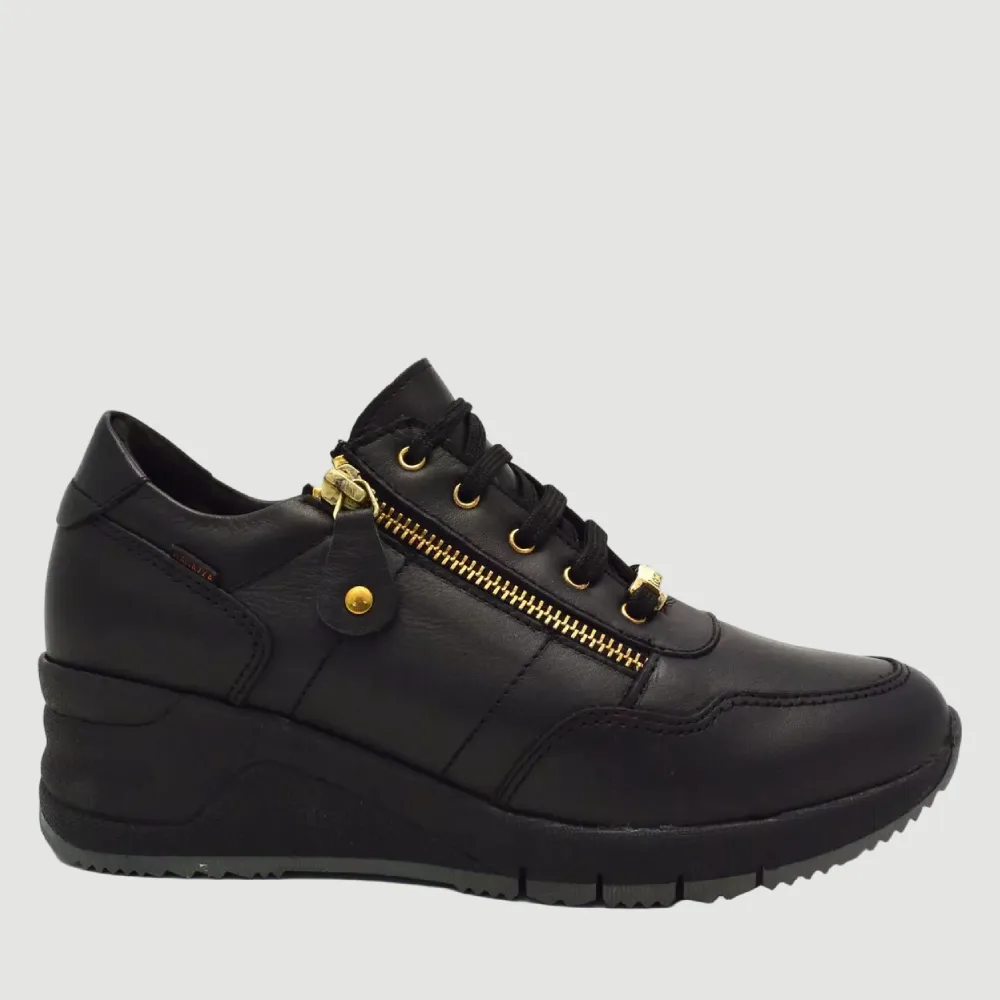 Ragazza Γυναικεία Sneakers Μαύρα 0322 - Αγγελίδης Γυναικεία Παπούτσια