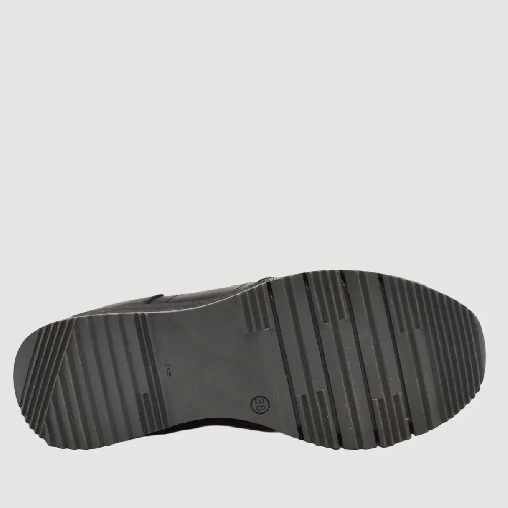 Ragazza Γυναικεία Sneakers Μαύρα 0322 - Αγγελίδης Γυναικεία Παπούτσια