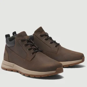 Timberland Ανδρικά Μποτάκια Καφέ Δέρμα - 0A2HVM93 - Aggelidis Shoes Eshop