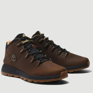 Ανδρικά Μποτάκια A67TG Καφέ Δέρμα Νούμπουκ Timberland - Aggelidis Eshop Shoes