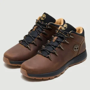 Ανδρικά Μποτάκια A67TG Καφέ Δέρμα Νούμπουκ Timberland - Aggelidis Eshop Shoes