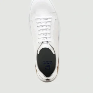 Damiani Ανδρικά Δετά Sneakers Άσπρο Δέρμα - 34002