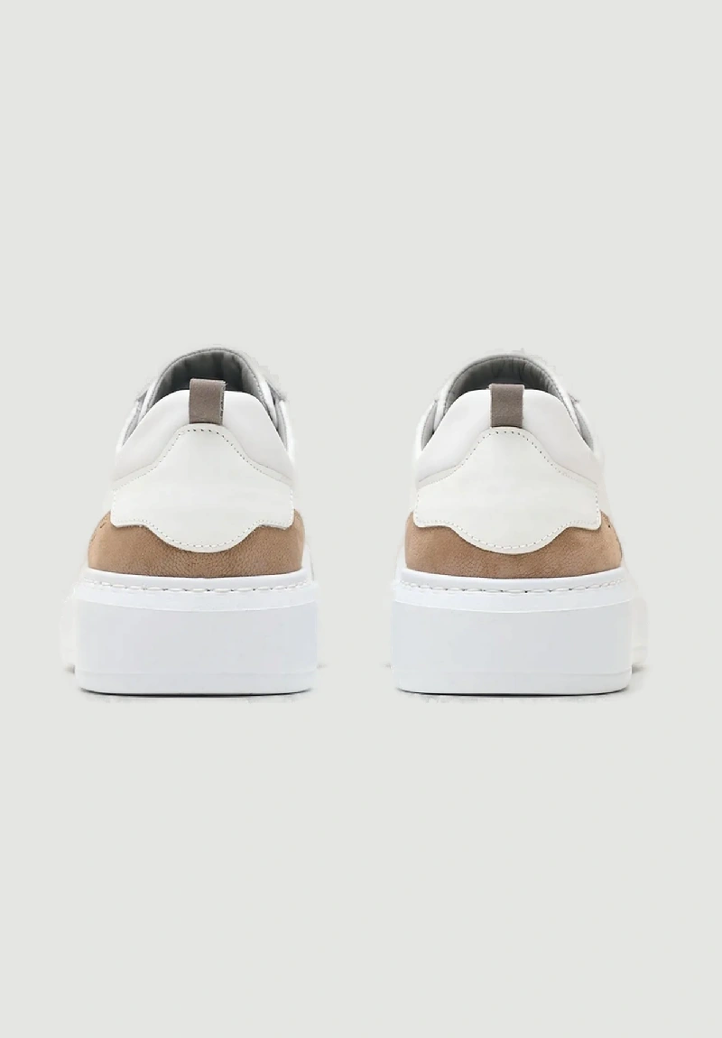 Damiani Ανδρικά Δετά Sneakers Άσπρο Δέρμα - 34002