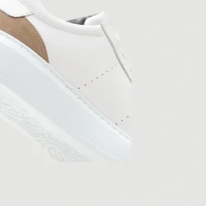 Damiani Ανδρικά Δετά Sneakers Άσπρο Δέρμα - 34002