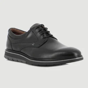 Damiani Δερμάτινα Ανδρικά Casual Παπούτσια Μαύρα - Αγγελίδης Eshop