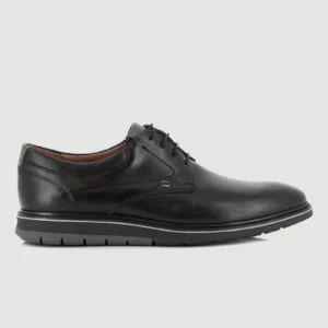 Damiani Δερμάτινα Ανδρικά Casual Παπούτσια Μαύρα - Αγγελίδης Eshop