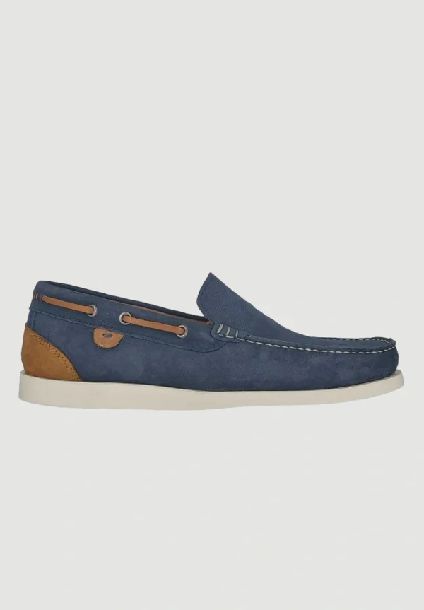 amiani Ανδρικά Loafers με Δέρμα Nubuk σε Ταμπά Χρώμα - 1800