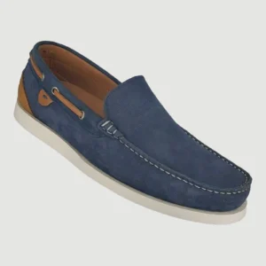 amiani Ανδρικά Loafers με Δέρμα Nubuk σε Ταμπά Χρώμα - 1800
