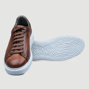 Damiani Ανδρικά Δετά Sneakers Ταμπά με Λευκή Σόλα - 3406 - Eshop Aggelidis