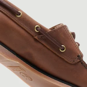 Timberland Ανδρικά Μοκασίνια Classic Boat 2 Eye Dark Brown - TB0A2FZX