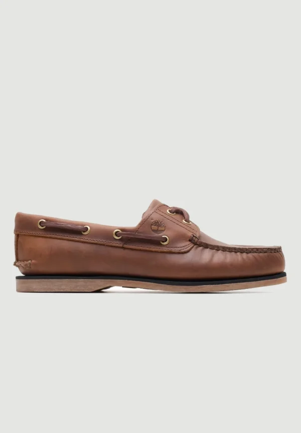 Timberland Ανδρικά Μοκασίνια Classic Boat 2 Eye Dark Brown - TB0A2FZX Timberland Ανδρικά Μοκασίνια Classic Boat 2 Eye Dark Brown - TB0A2FZX