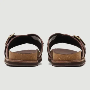 Timberland Καφε Ανδρικη Χιαστι Παντοφλα – 0A41A1