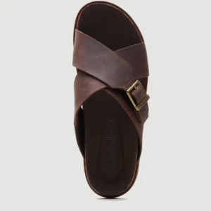 Timberland Καφε Ανδρικη Χιαστι Παντοφλα – 0A41A1