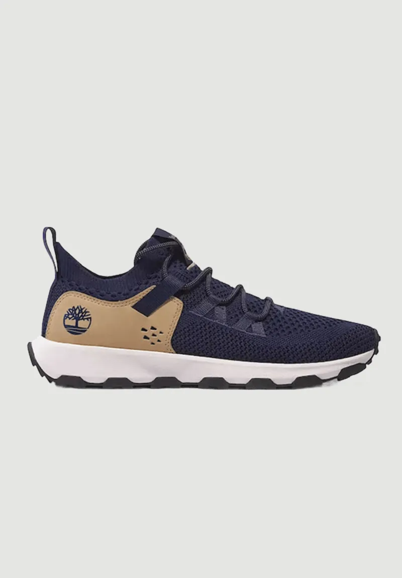 Timberland Winsor Trail Lace-up Ανδρικά Sneakers (Κάλτσα) - Dark Blue A6AMGEP5