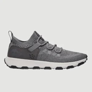 Timberland Winsor Trail Lace-up Ανδρικα Sneakers Medium Grey Mesh (Καλτσα) – A42B7EIL
