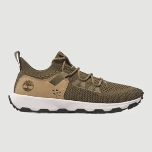 Timberland Winsor Trail Lace-up Ανδρικά Sneakers Olive Knit (Κάλτσα) - A6AW9EO9