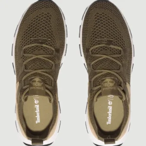 Timberland Winsor Trail Lace-up Ανδρικά Sneakers Olive Knit (Κάλτσα) - A6AW9EO9
